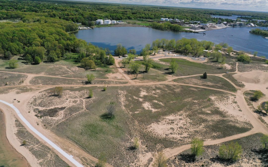 Ecological Enhancement Progress continues along Grand River Coastal Corridor