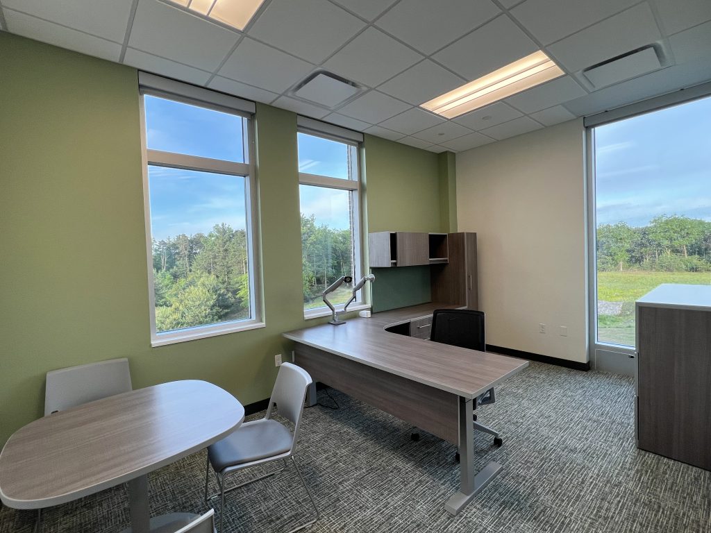 A large office for a director